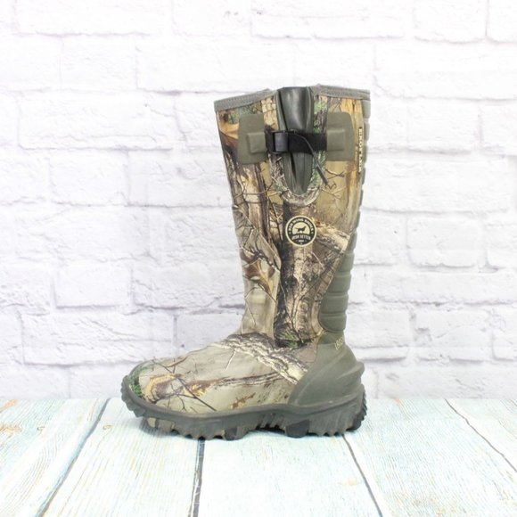 Irish Setter Shoes - Irish Setter Rutmaster Primaloft Waterproof Rubber Hunting Boots Size 8